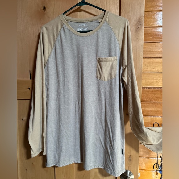 Dikotomy Premium Basics Standard Fit Packet Khaki T - Shirt - Picture 2 of 6